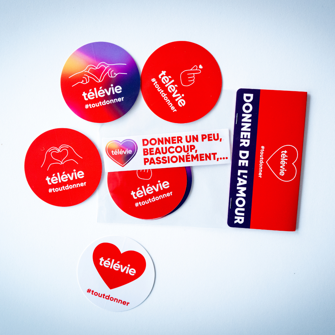 Pochette de 5 autocollants